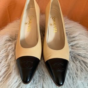 Chanel Two-Toned Heels